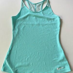 Nike Tank Top Light Blue Mint Aqua Size S Woman Like New